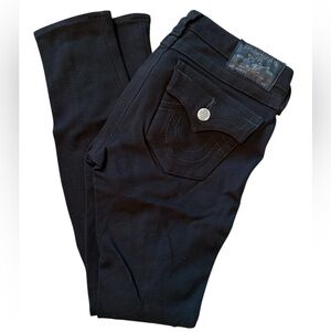 True Religion Black Misty Jeggings for Women